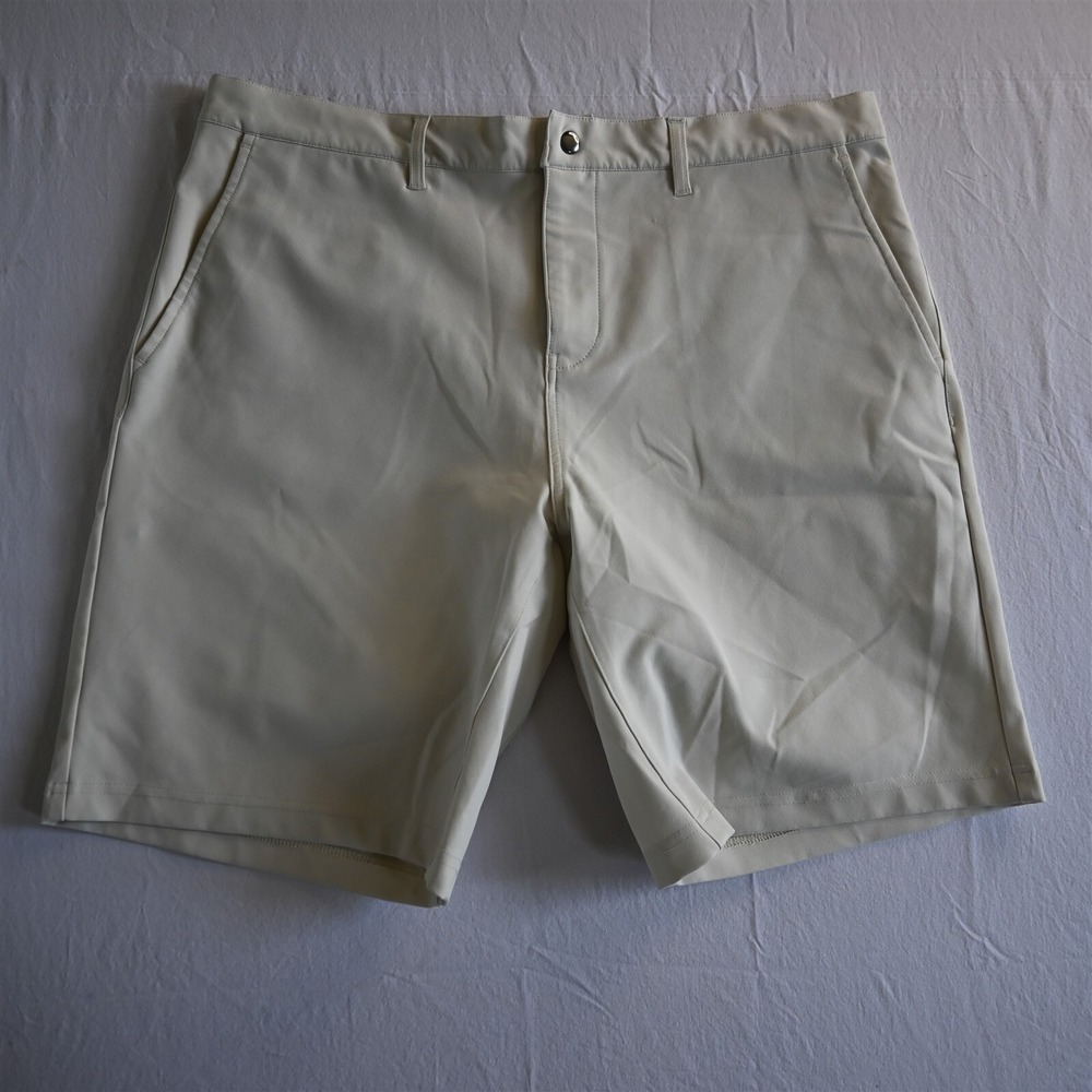 State Liberty 38x9" Khaki Stretch Performance Golf Mens Shorts